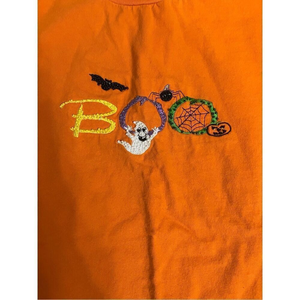 Vintage Halloween ghost Boo tshirt L